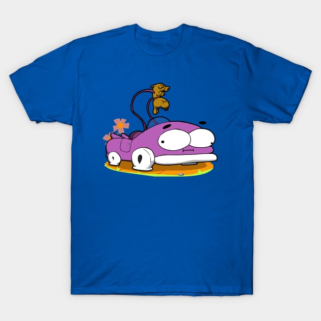 Prut Prut the car T-Shirt by Aniforce